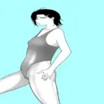 男からエロい目で見られるのを許さない水泳部女子