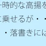 一時的な高揚を絵に乗せるが・・・・・落書きにはなってしまわないように