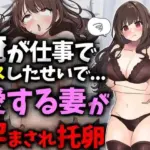 俺が仕事でミスしたせいで愛する妻が孕まされ托卵