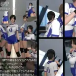 『理想の彼女を3DCGで作ります』から生まれたバーチャルアイドル「一ノ瀬廻里（いちのせめぐり）」の女子バレーユニフォーム風写真集:Volley_Fighter_04