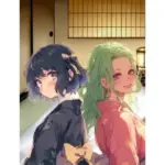 マルとすみれと三人で その4