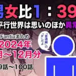 男女比1:39の平行世界は思いのほか異常（Fantiaまとめ2024年1月〜12月分）