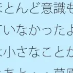 ほとんど意識もしていなかったような小さなことがあとあと・・草原は甘かっただけと回想