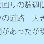 大回りの数週間単位の道路  大きな闇があったが現状認識でそれはなんでもなく