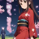 桜、咲く、さくら。 モザイク版