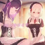 Wクールメイドの焦らし×寸止めオナニーサポート