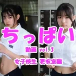 ちっぱい動画 vol.3 女子校生更衣室編
