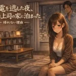 終電を逃した夜、彼女は上司の家に泊まった ―帰れない理由―