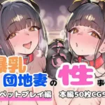 爆乳団地妻の性事情  公開ペットプレイ編